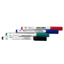 Fine and fiber tip big volume refiilable smooth colored whiteboard marker set